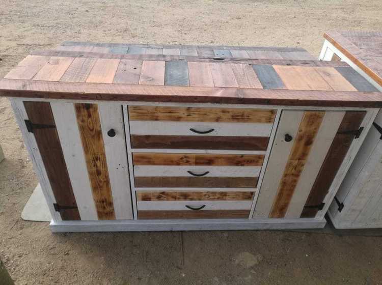 kitchen cabinet rustic